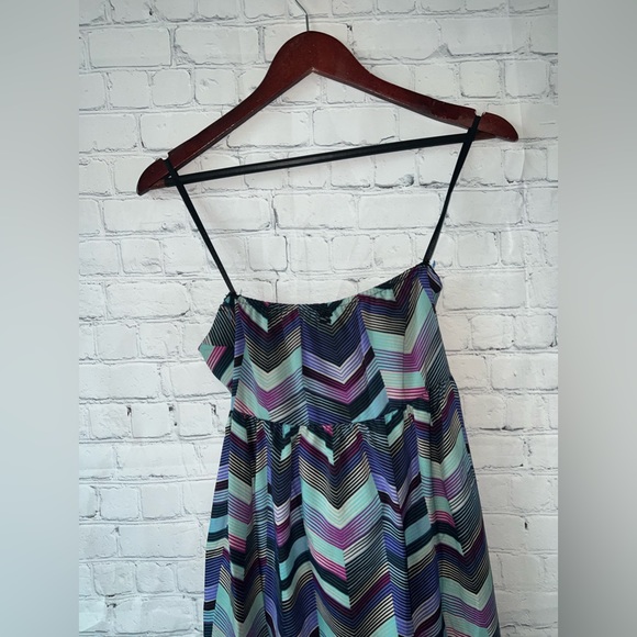 Billabong Green, Blue & Purple Sleeveless dress size M - Picture 13 of 14